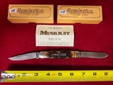 (2) 1988 Remington Muskrat # R4466 knives. Bid times two.