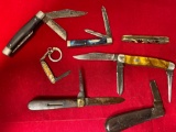 (7) Pocket knives (rough condition).