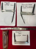 (4) Remington pearl handled pocket knives. Bid times four.