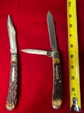 (2) Remington knives (1992 #R1253 & 2006 #R1273B). Bid times two.