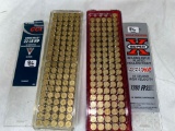 22 Caliber LR hollow point ammo, (196) Rounds in two boxes.