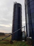 20 x 80 Harvestore silos, bottom unloader, unloader needs repaired