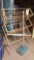 Linen drying rack and sweeper
