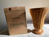Longaberger Floral Vase basket, 11
