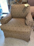 Wesley Hall upholstered chair.
