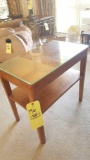 1950s end table, 2 tier by STOW AND DAVIS