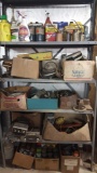 Garage clean out lot. Spray paint, wire, parts, projects and misc. scrap metal