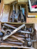 (2) Boxes tools, hammers.