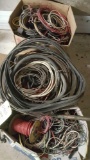 Large lot of wire including electric