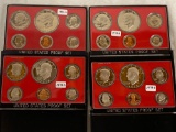 (4) U.S. Coin proof sets (1973-S, 1977-S, two 1978-S). Bid times four.