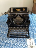 Royal typewriter.