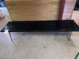 Bench, 6' long.