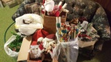 Christmas, Santa, wraping paper