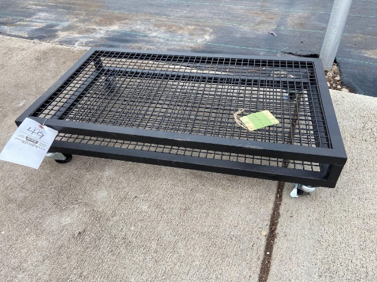 Metal Display Cart