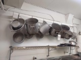 Large Pots, Pot Rack and Wire Rack