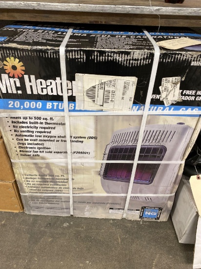 New Mr. Heater 20,000 BTU vent free heater