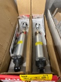 pair of new QA one double adjustable shocks with springs DD511