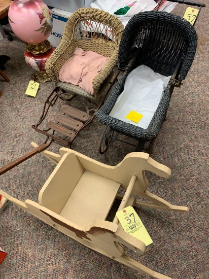 Baby Carriages and Rocker