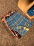 Plaid Wool Skirts