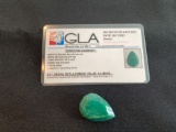 Certified & Appraised Emerald Beryl Pear 50.10 Cts