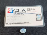 Certified & Appraised Crystal Opal Semi-Transparent Oval Cabochon 6.75 Cts