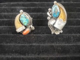 Sterling and Turquoise Rings