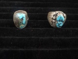 Sterling and Turquoise Rings