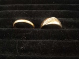 Large Gold Rings 14K 7.1 DWT