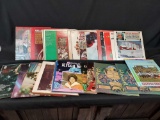 Box of 40 Christmas Records