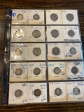 Assorted Silver & Non Silver Coins, Seated Dimes, Barber Dimes, Half Dime, Buffalo & Jefferson