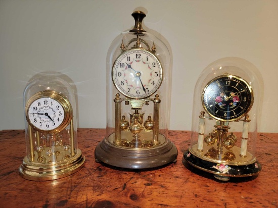 (3) Anniversary Clocks