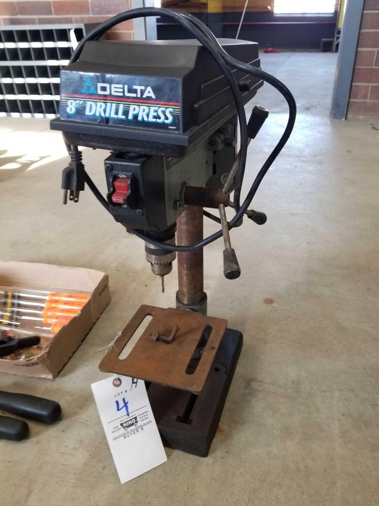 Delta 8in drill press | Online Auctions 