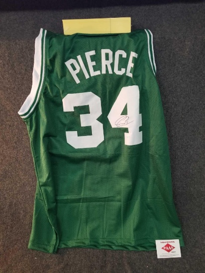 Pierce signed jersey, Celtics, with cert