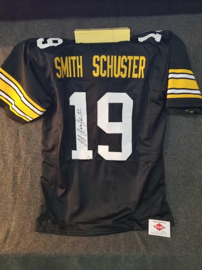 JuJu Smith Schuster signed jersey, Steelers, with cert