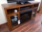 Electric Fireplace entertainment stand