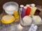 Assorted Pattern Glass, Mugs and Dishware