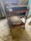 2-tier metal shop cart on caster, (contents not included)