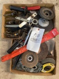 grinding wheels, grinder tools and handles
