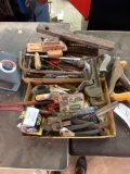 2 boxes of assorted hand tools