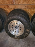 set of 2 TF- 9090 tires and rims