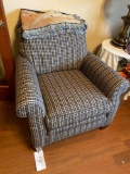 2 Smith Brothers Plaid Upholstered Chairs