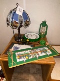John Deere Clock, Lantern and Decor, Farm Screens Lamp