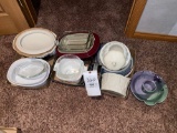 Casserole Dishes and pie pans