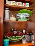 Pampered Chef, Deli Pro, Salt Shakers, watermelon Bowl