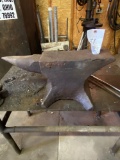 Anvil 22 1/2 x 5 inches wide top