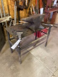 welding table with no. 25 vise