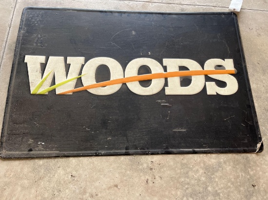 WOODS SIGN