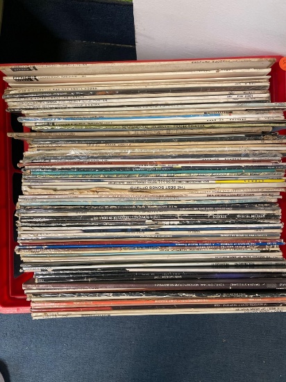 crate of records