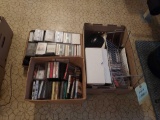 3 Boxes of Records and Cassettes