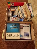 2 Boxes of Aviation and Music Books